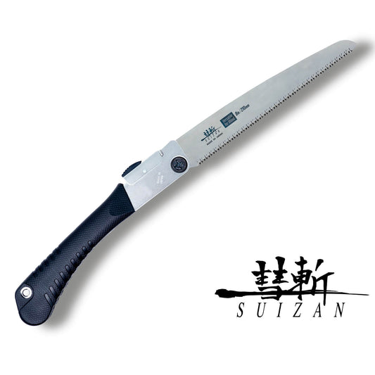 SUIZAN Japanese Folding Saw 8.3" (210mm) Versatile for Wood