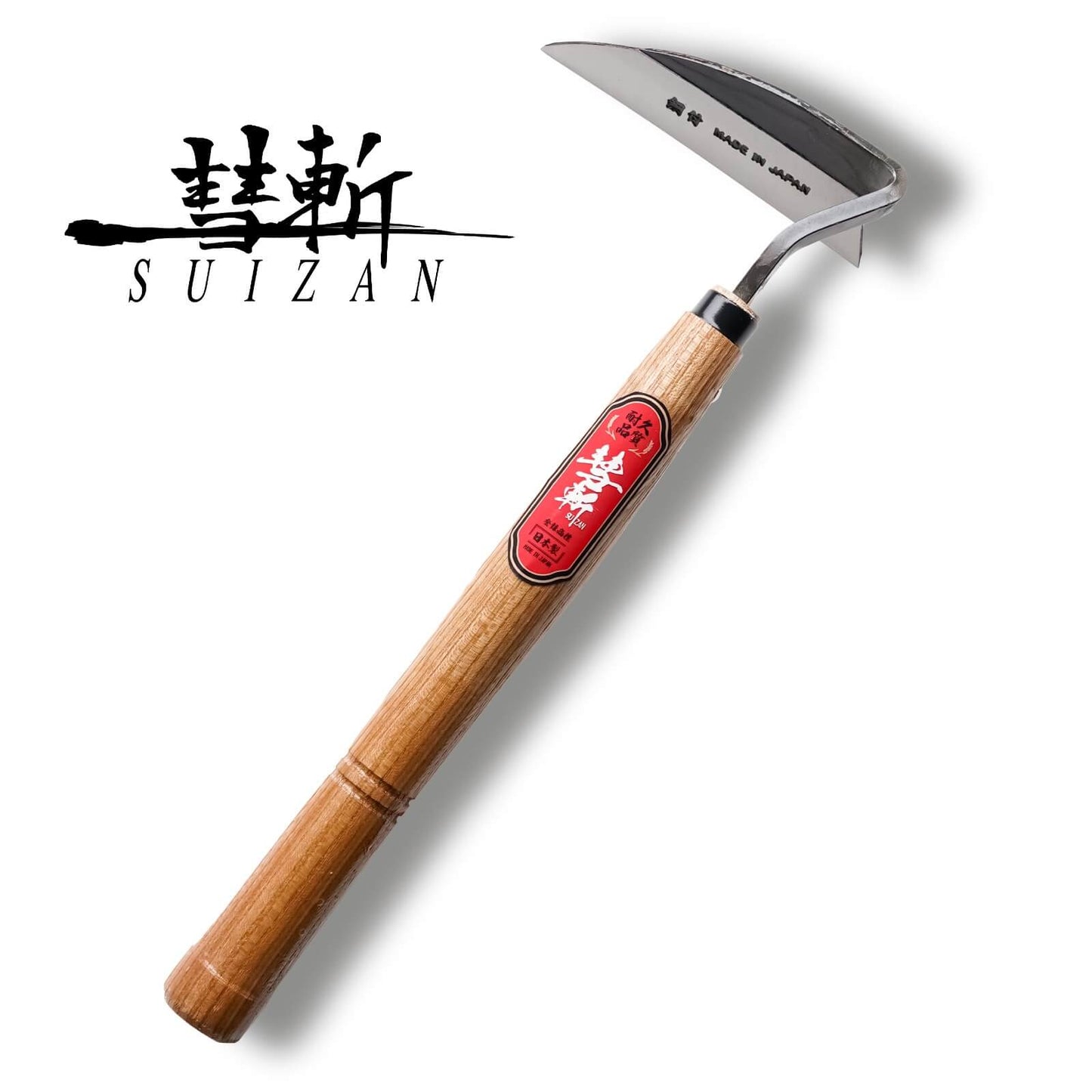 SUIZAN Japanese Weeding Sickle Nejiri Kama 4.9" (125mm)